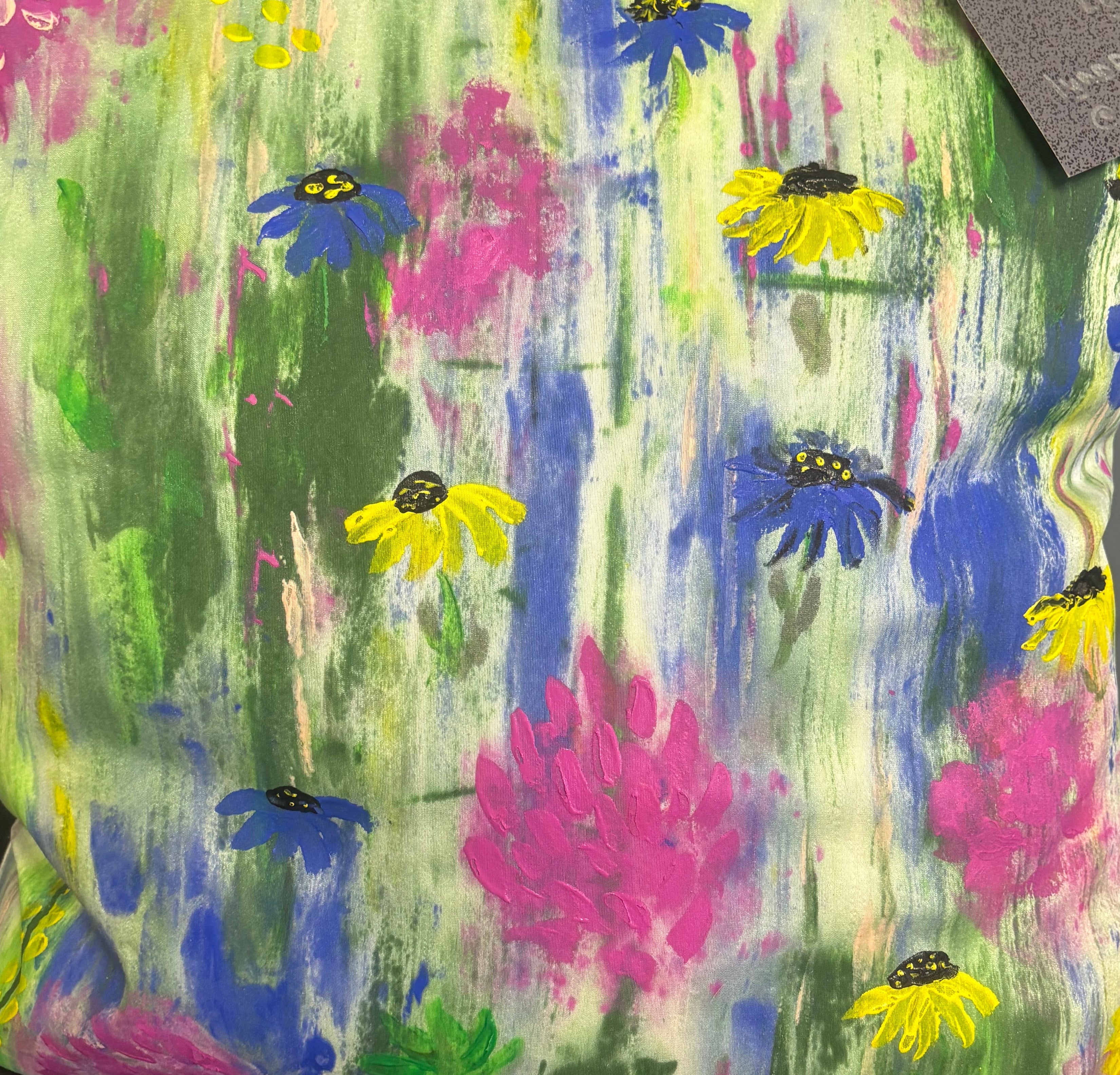 Hand painted cushion large