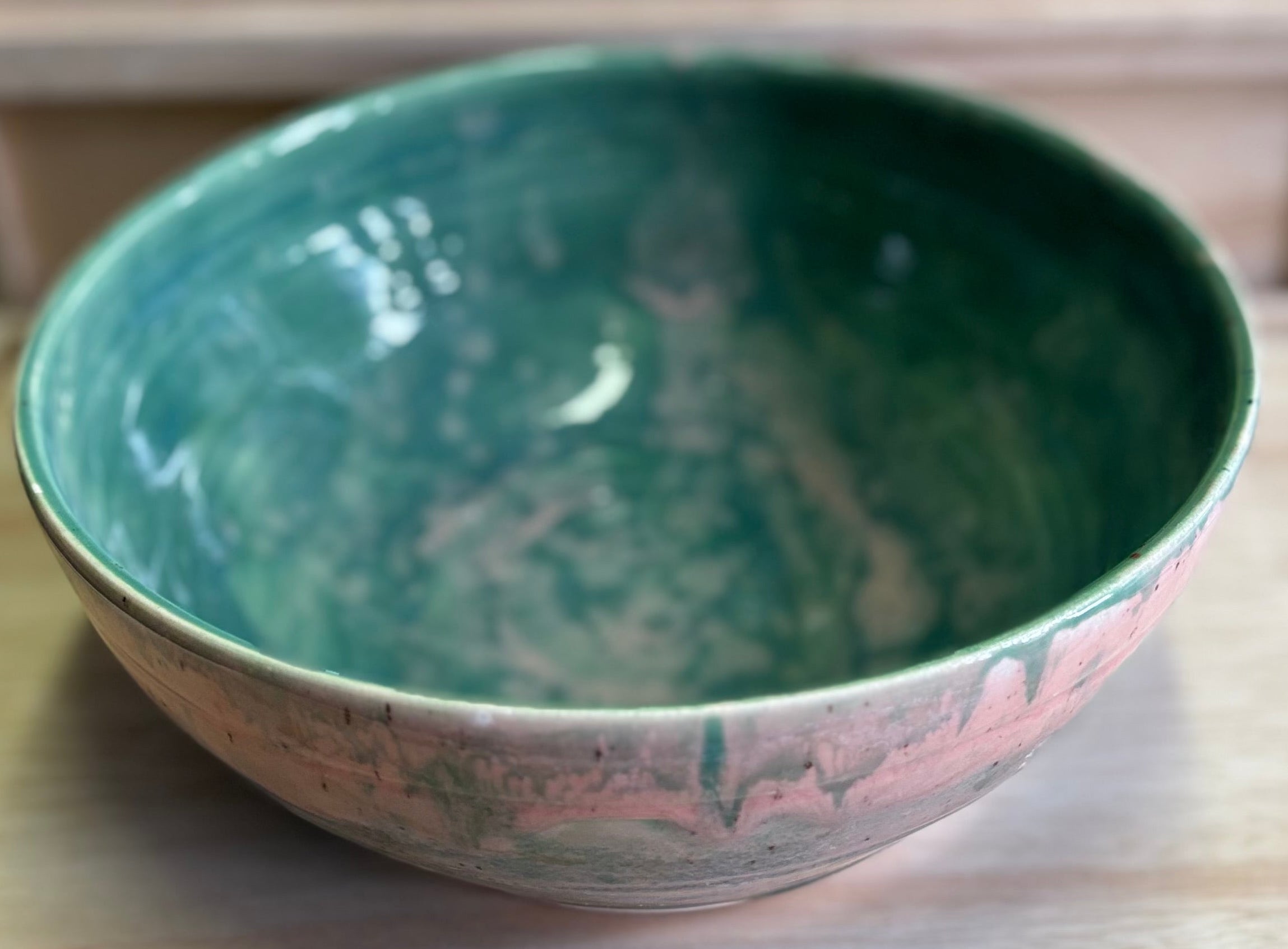 Large serving bowl
