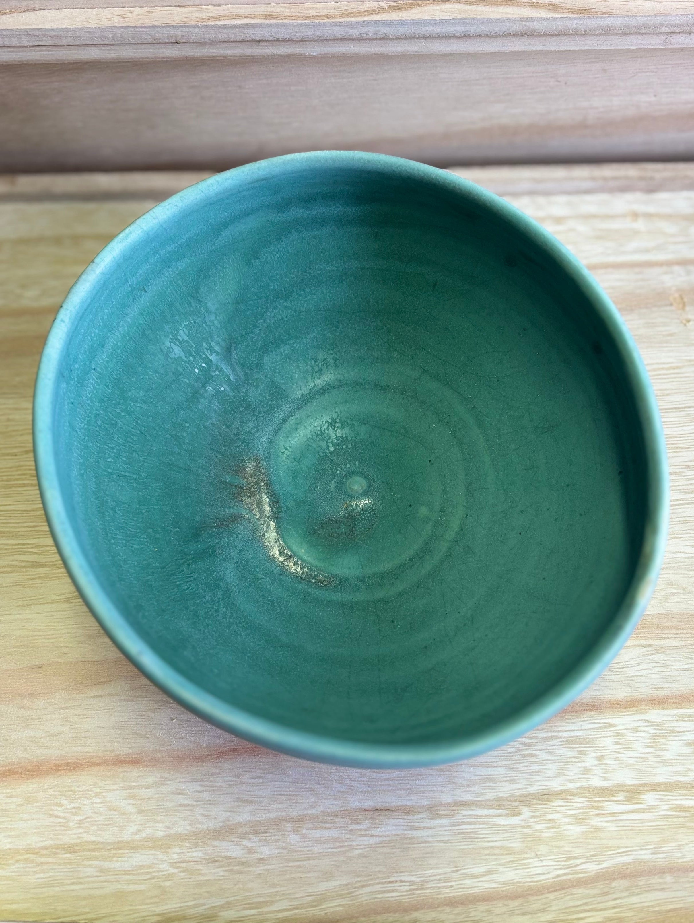 Large asymmetric serving bowl