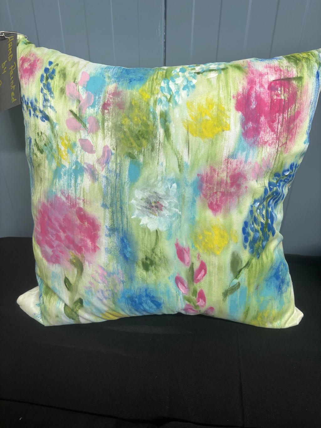 Hand painted cushion large