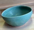 Large asymmetric serving bowl